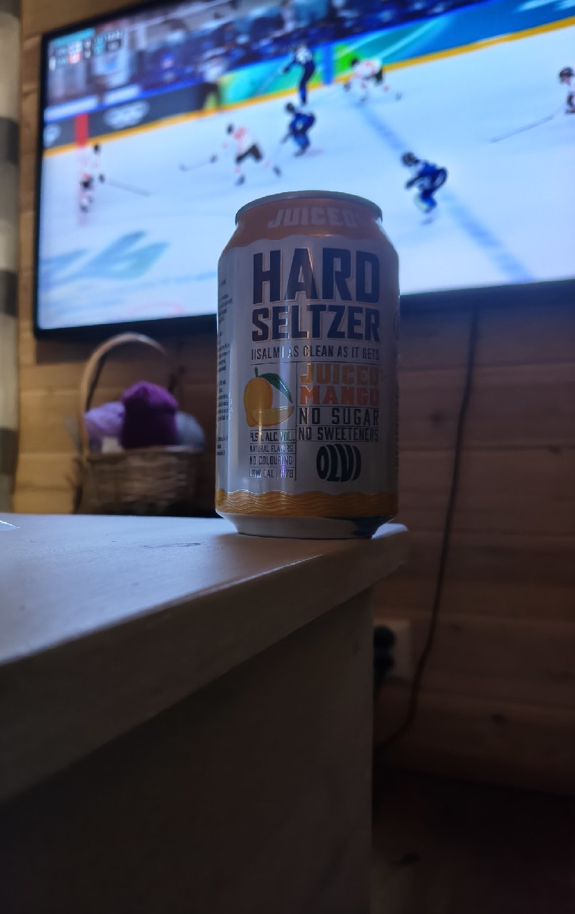Hard Seltzer Juiced Mango, Finland