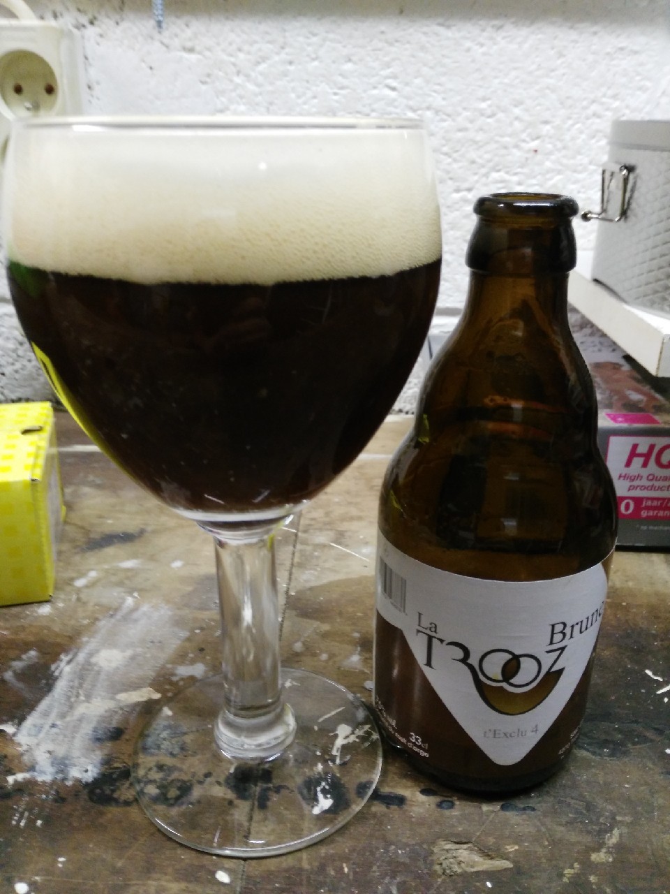 La Trooz Brune - L'exclu 4, Brasserie De Hombourg