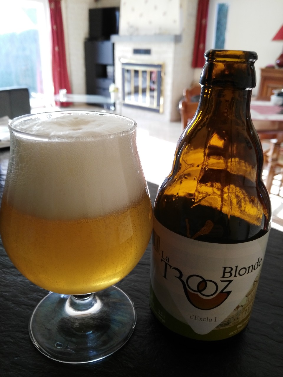 La Trooz Blonde Exclu 1, Brasserie De Hombourg
