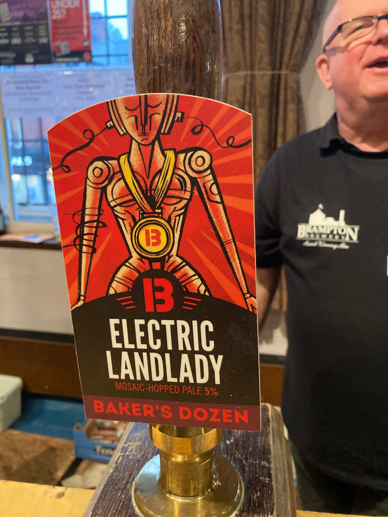 Electric Landlady, Baker's Dozen Brewing Co