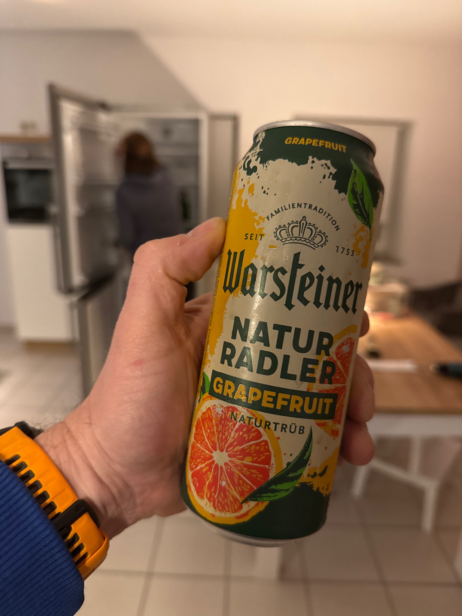 Warsteiner Natur Radler Grapefruit, Germany