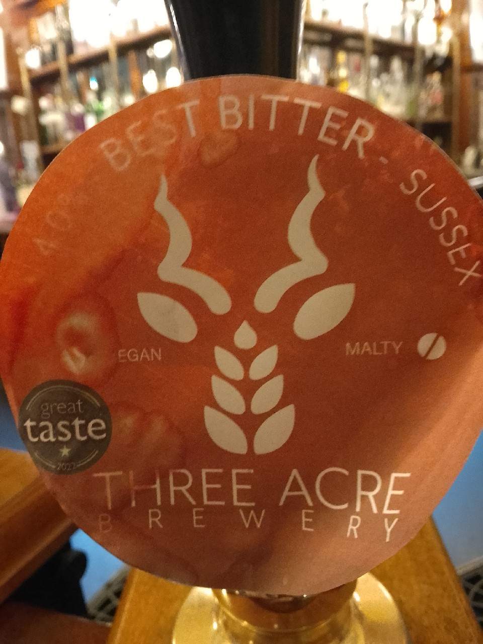 best bitter three acre, England