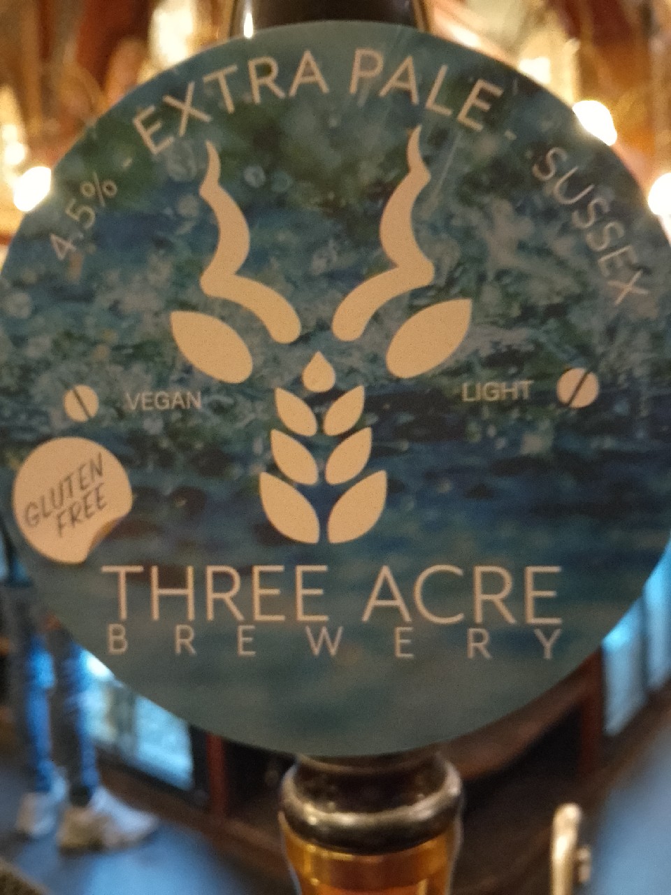 Extra Pale, Three Acre Brewery