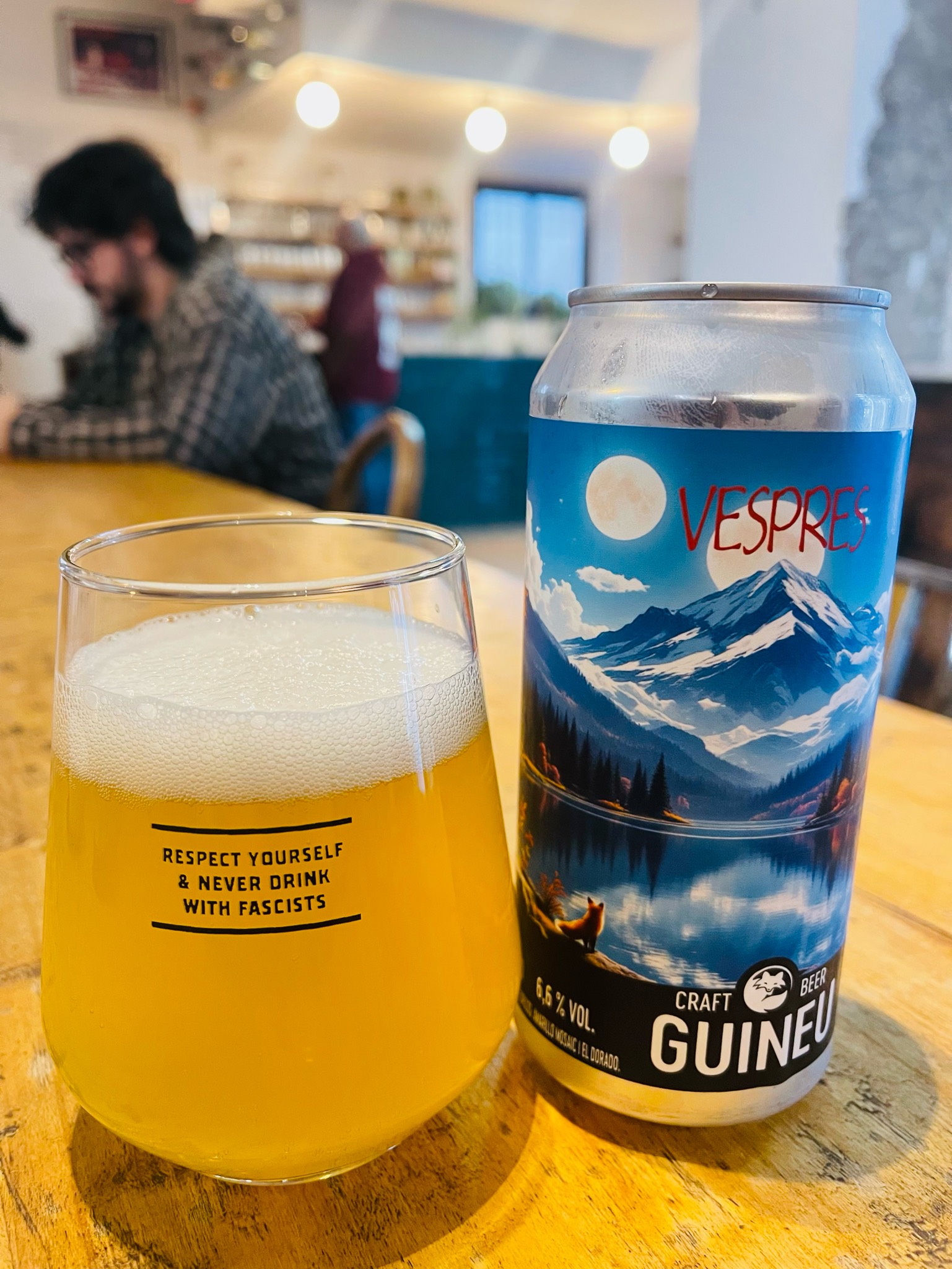 Vespres, Cervesa Guineu