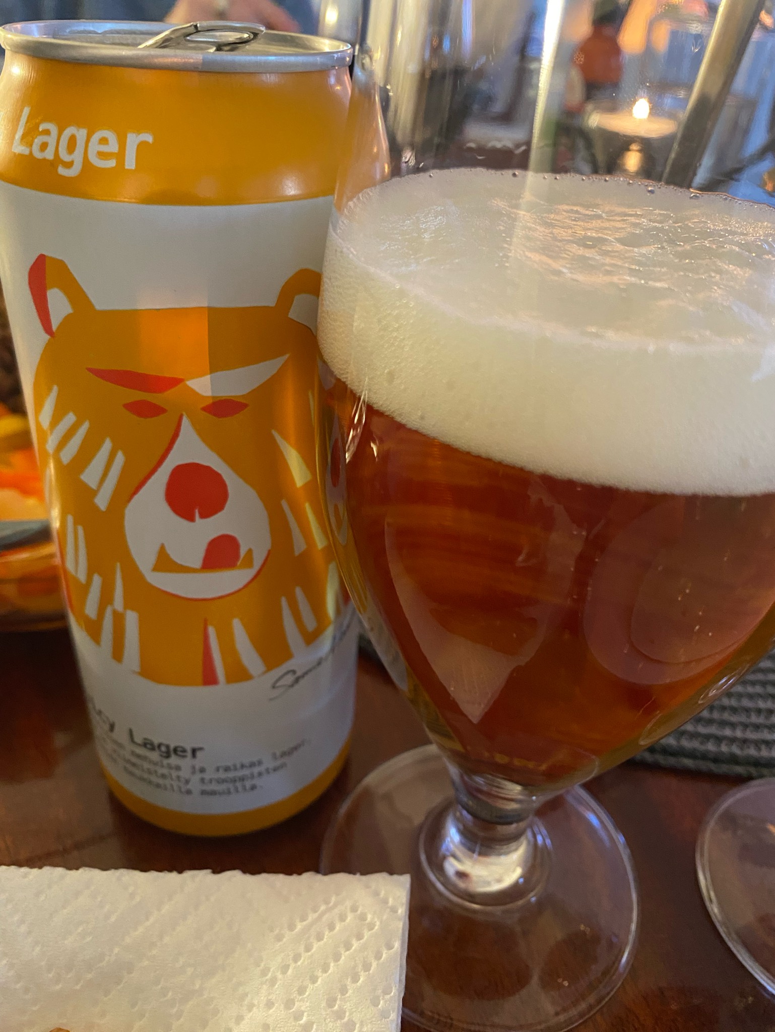 Karhu Juicy Lager, Finland
