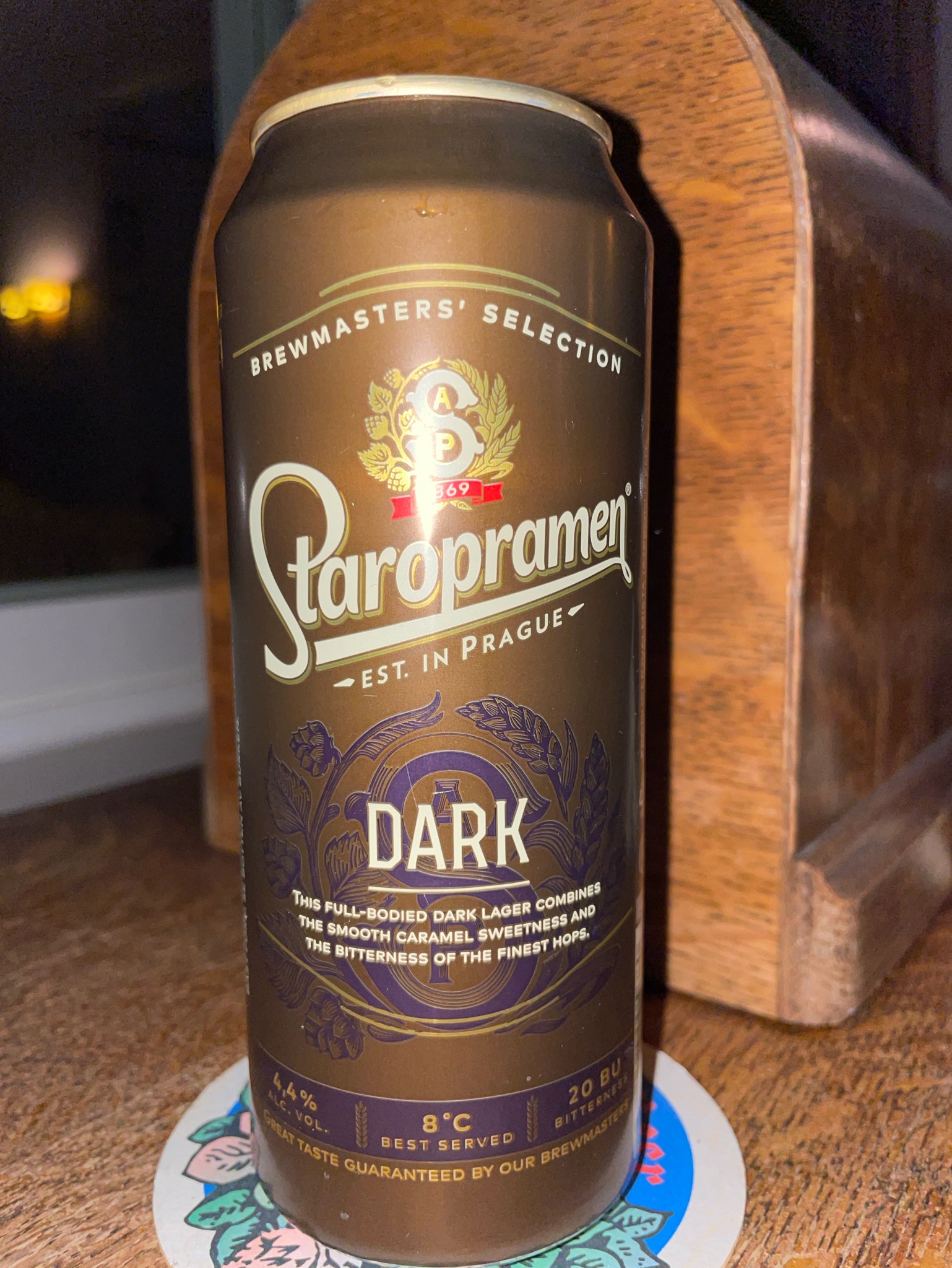 Staropramen Černý / Dark, Czech Republic