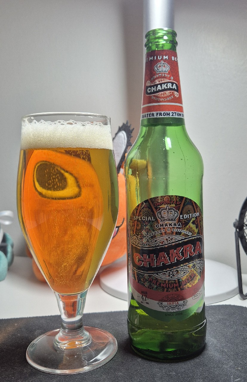 Chakra Premium Beer, Chakra Brewery & Distillery PVT.Ltd