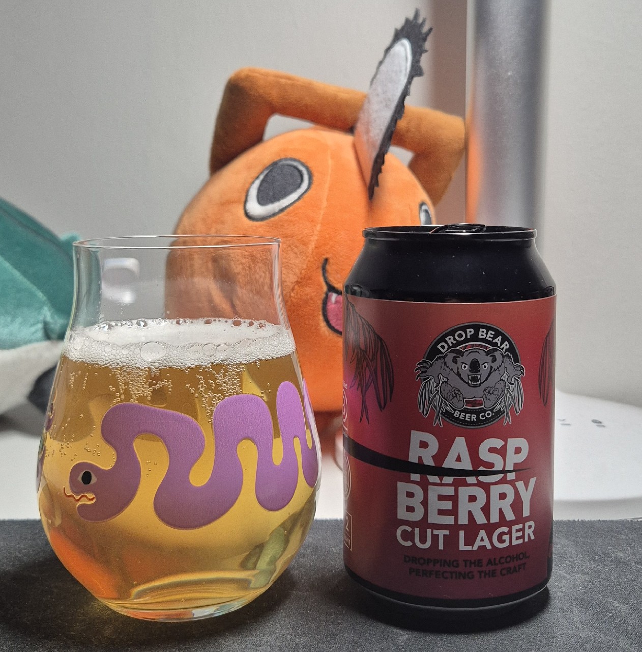 raspberry cut lager, Drop Bear Beer Co.