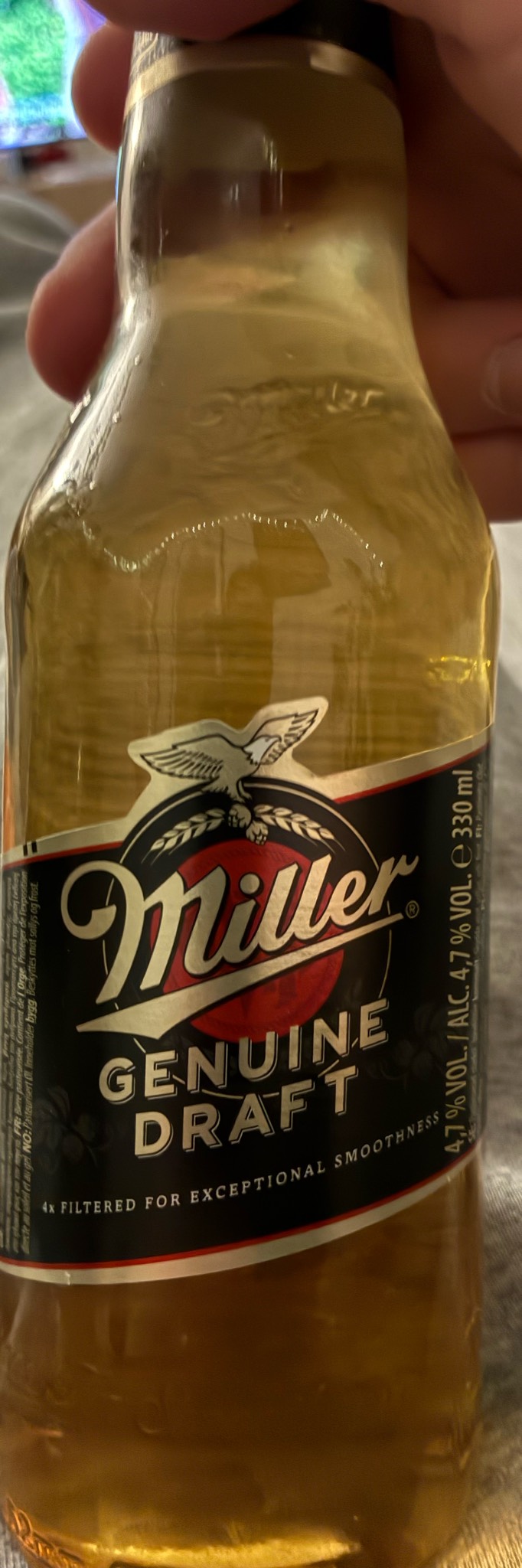Miller Genuine Draft, United States