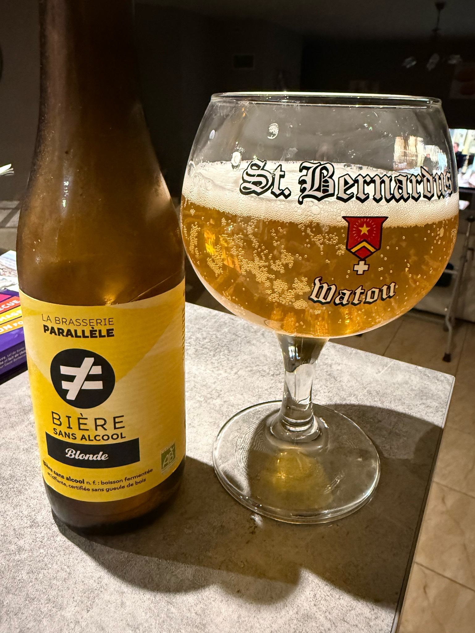 Bière Sans Alcool Blonde, La Brasserie Parallèle