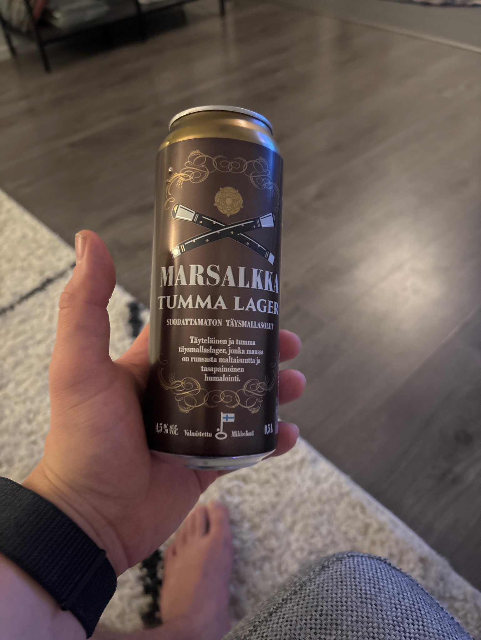 Marsalkka Tumma Lager, Finland
