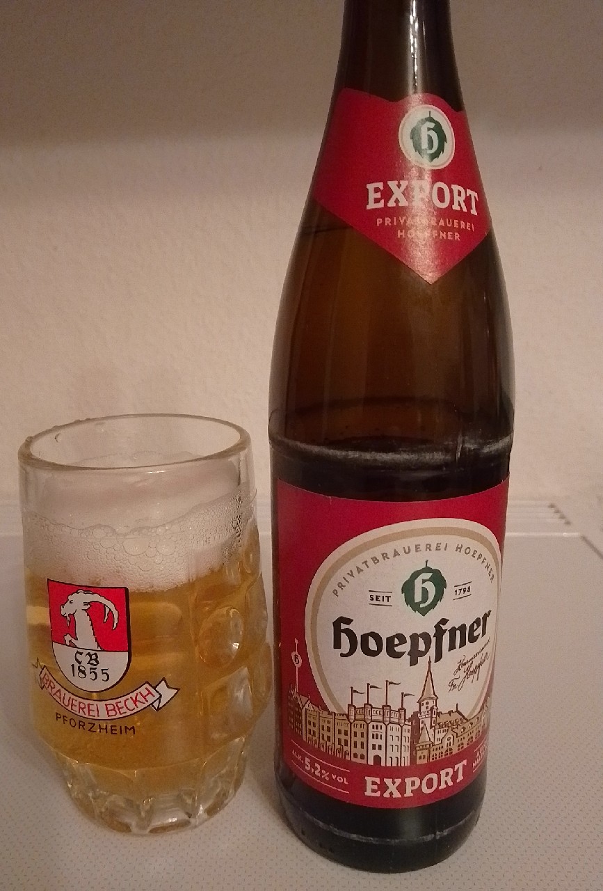 Hoepfner Export, Privatbrauerei Hoepfner