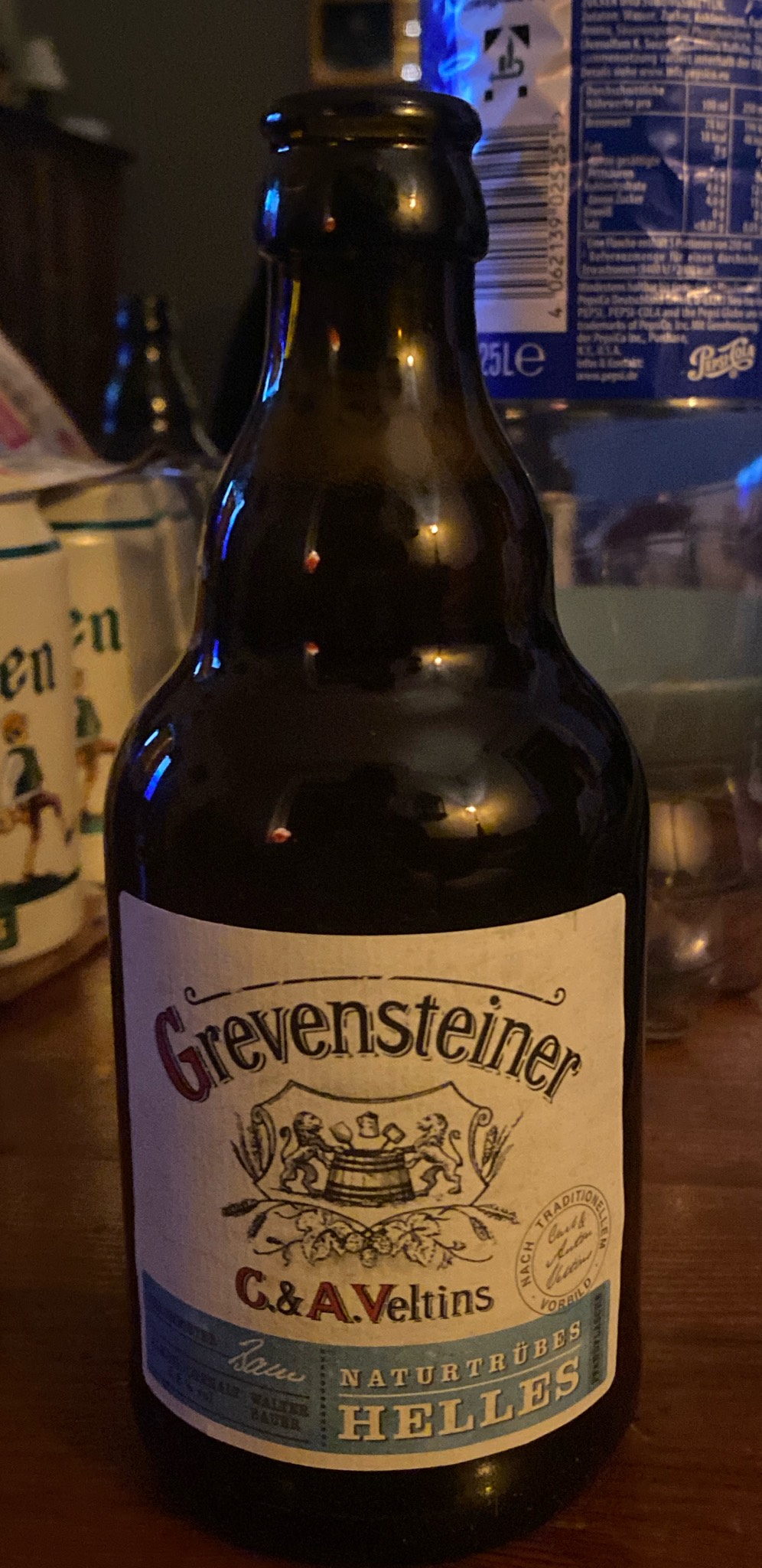 Grevensteiner Naturtrübes Grevensteiner Naturtrübes Helles (blue/blau), Germany