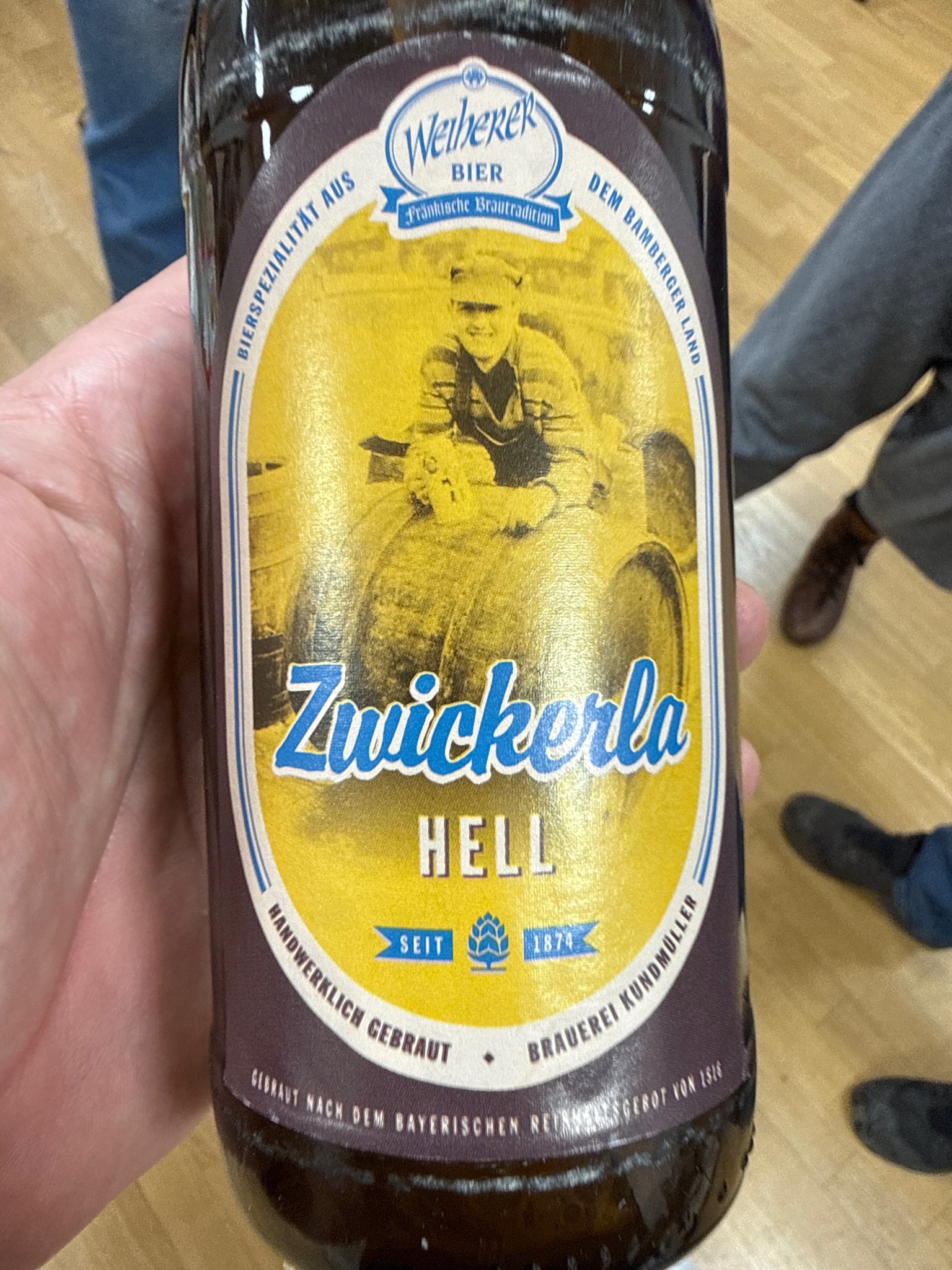 Weiherer Zwickerla Hell, Brauerei-Gasthof Kundmüller