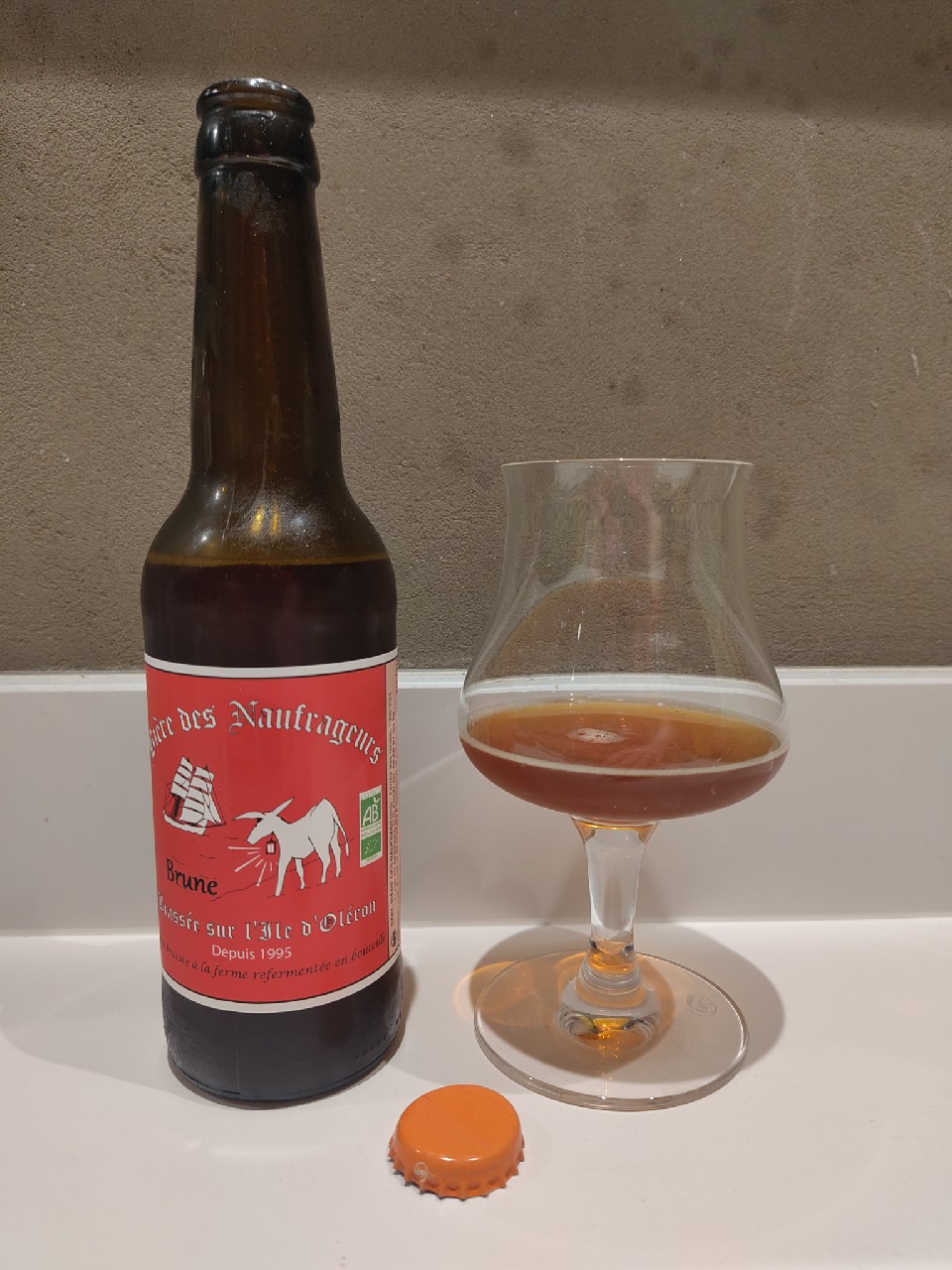 Bière Des Naufrageurs Brune, Brasserie Des Naufrageurs