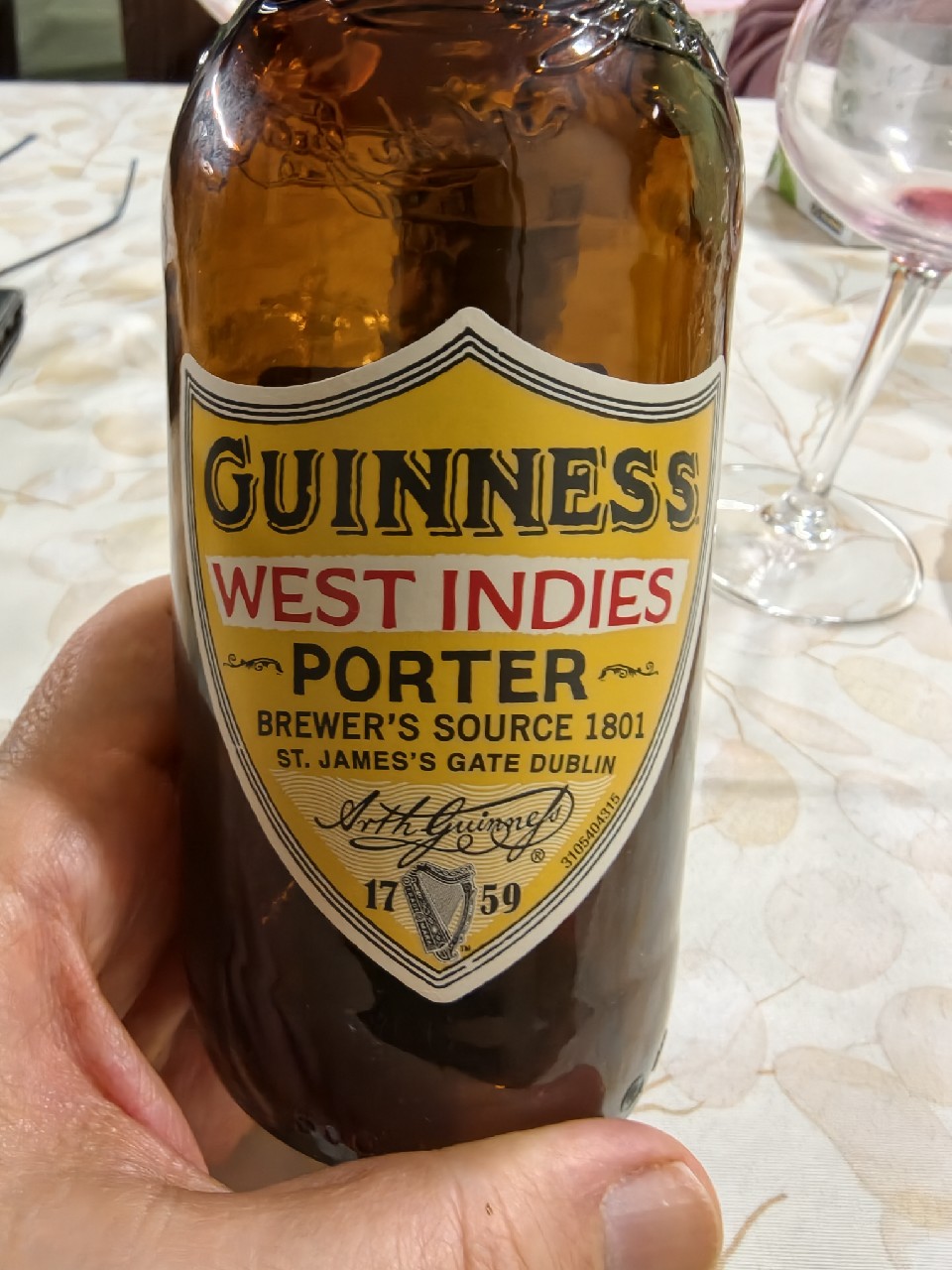 Guinness West Indies Porter, Ireland