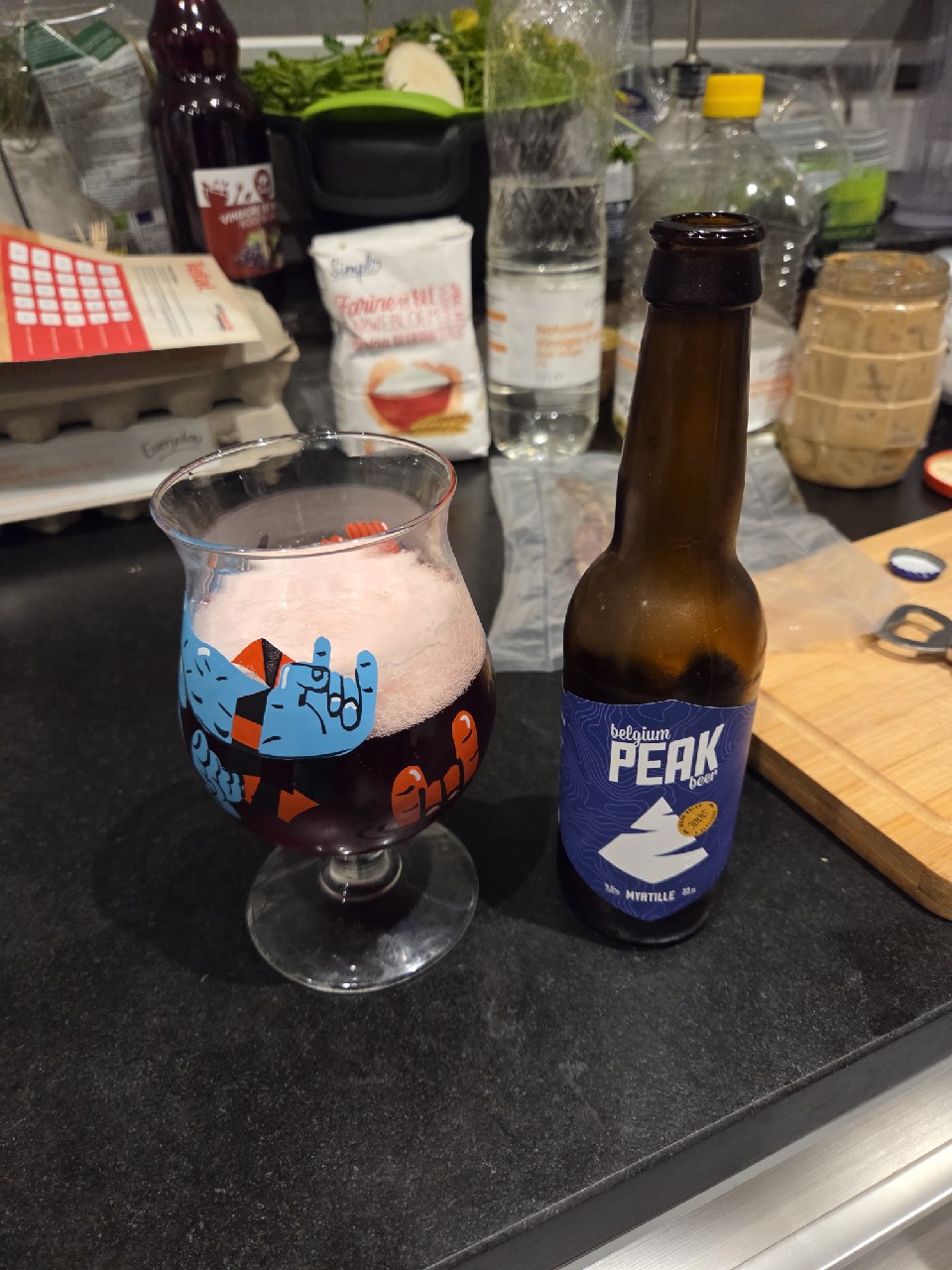 Peak Myrtille, Belgium Peak Beer