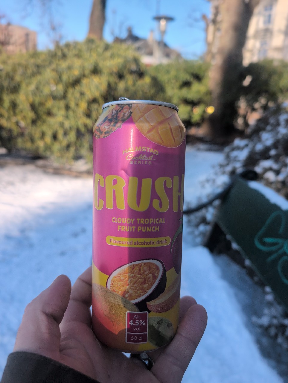 Halmstad Crush Cloudy Tropical Fruit Punch, Sweden