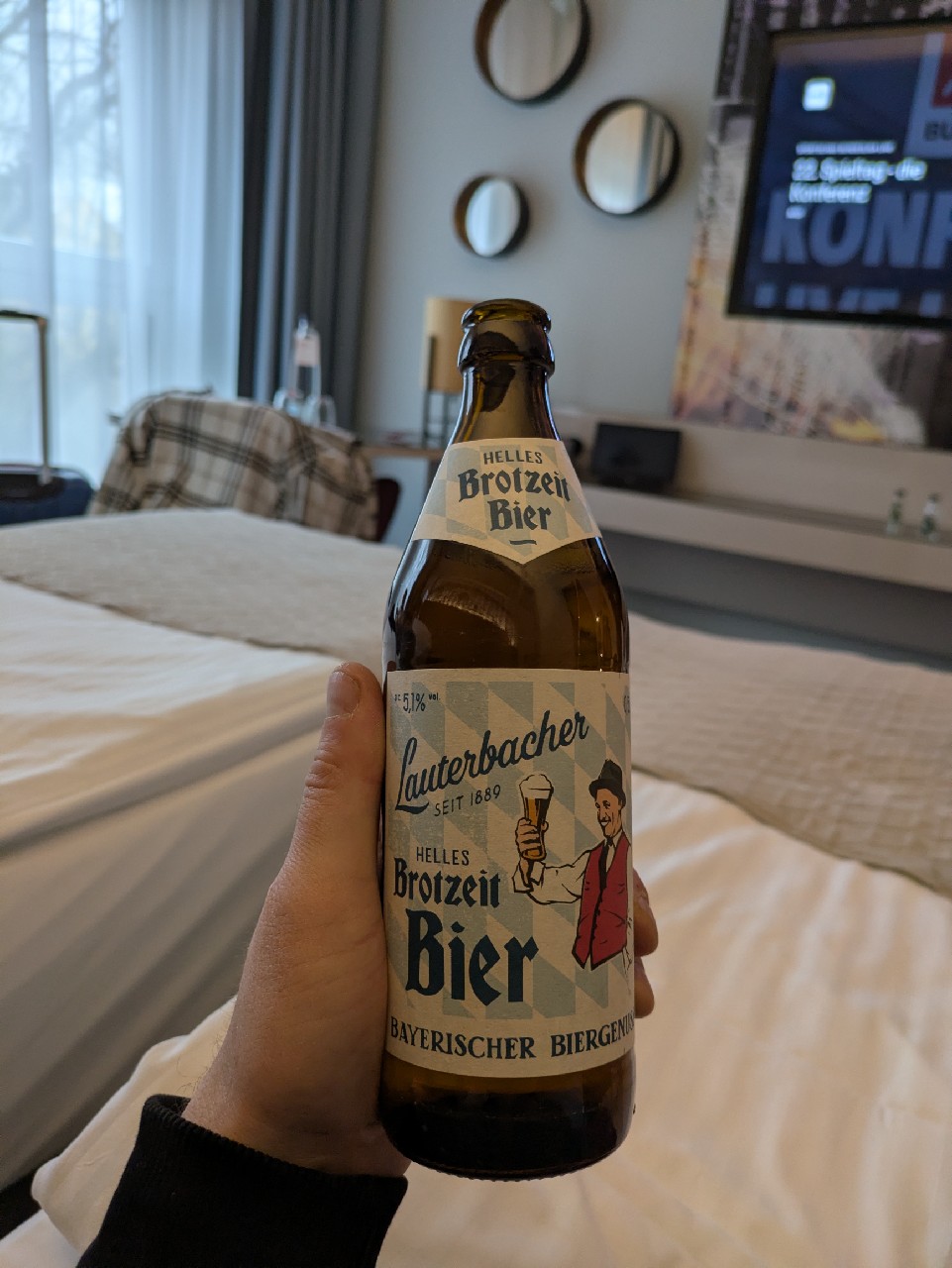 Brotzeit Bier, Lauterbacher - Auerhahn (Hochstiftliches Brauhaus)