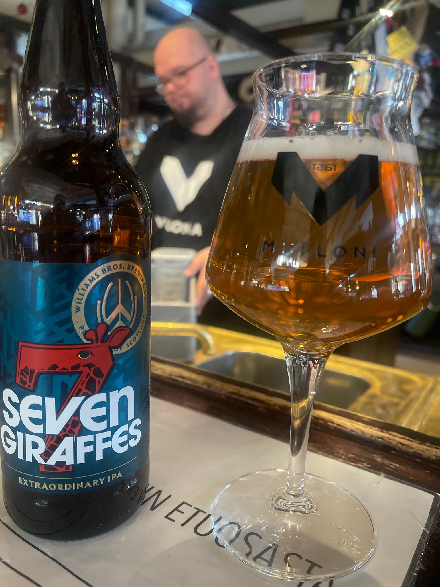 Seven Giraffes, Scotland