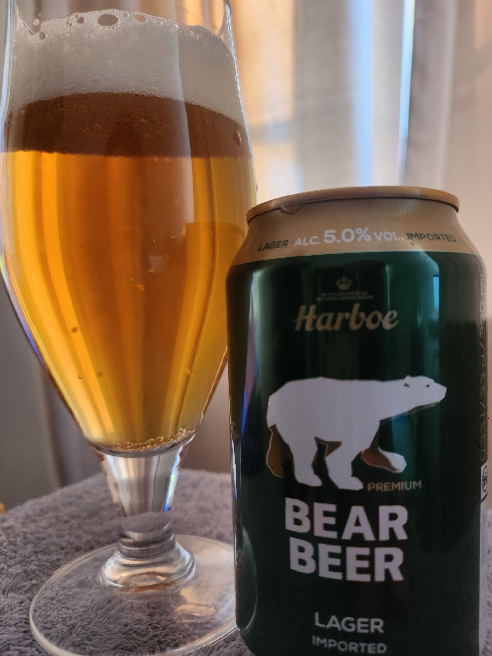 Bear Beer 5,0 %, Harboe's Brewery A / S