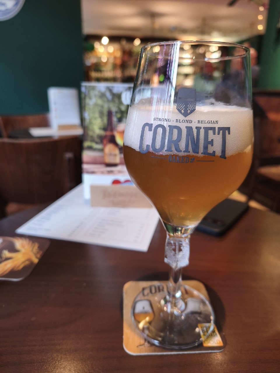 cornet oaked - Gold blond, Belgium