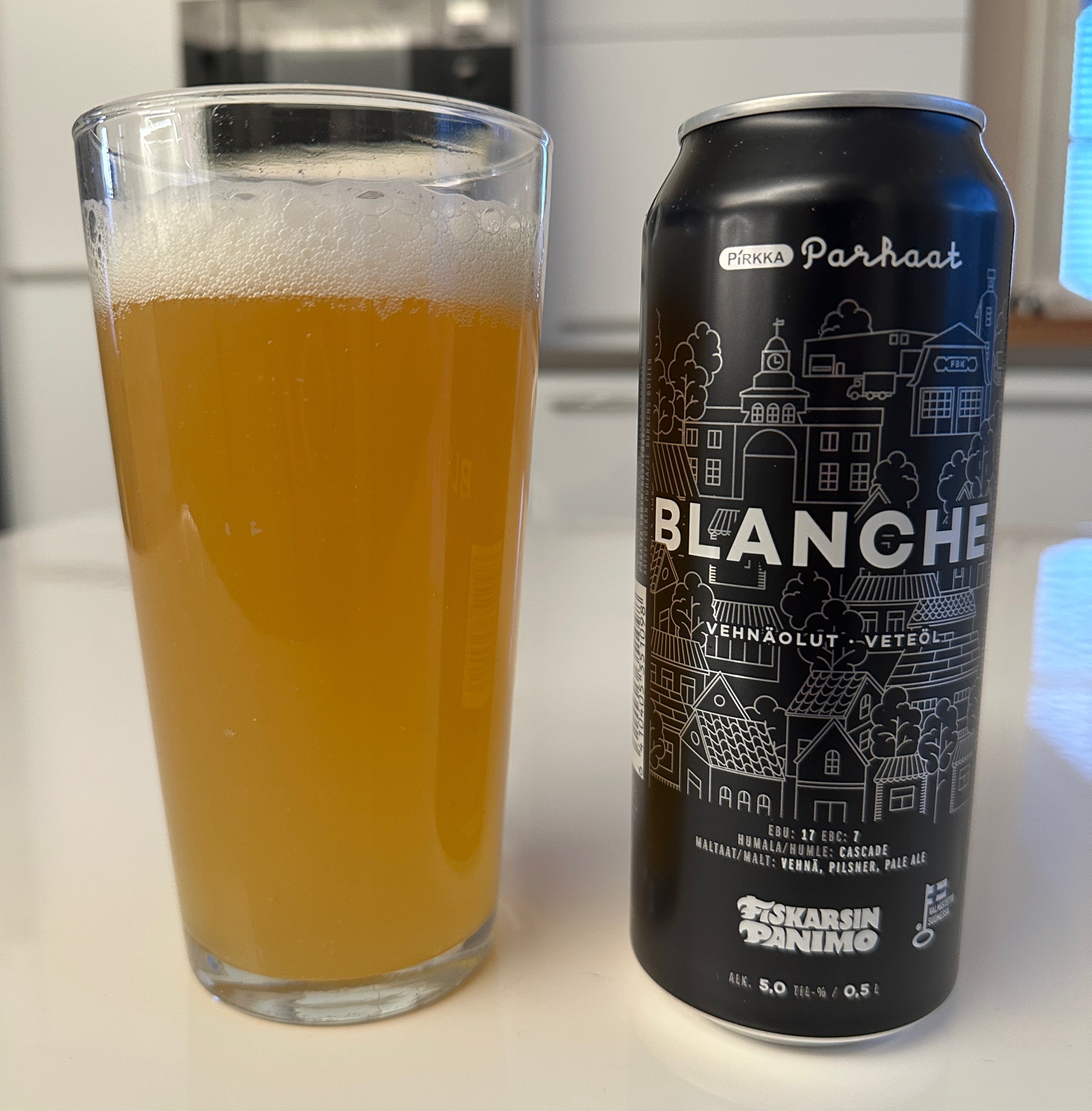 Pirkka Parhaat Blanche, Fiskarsin Panimo