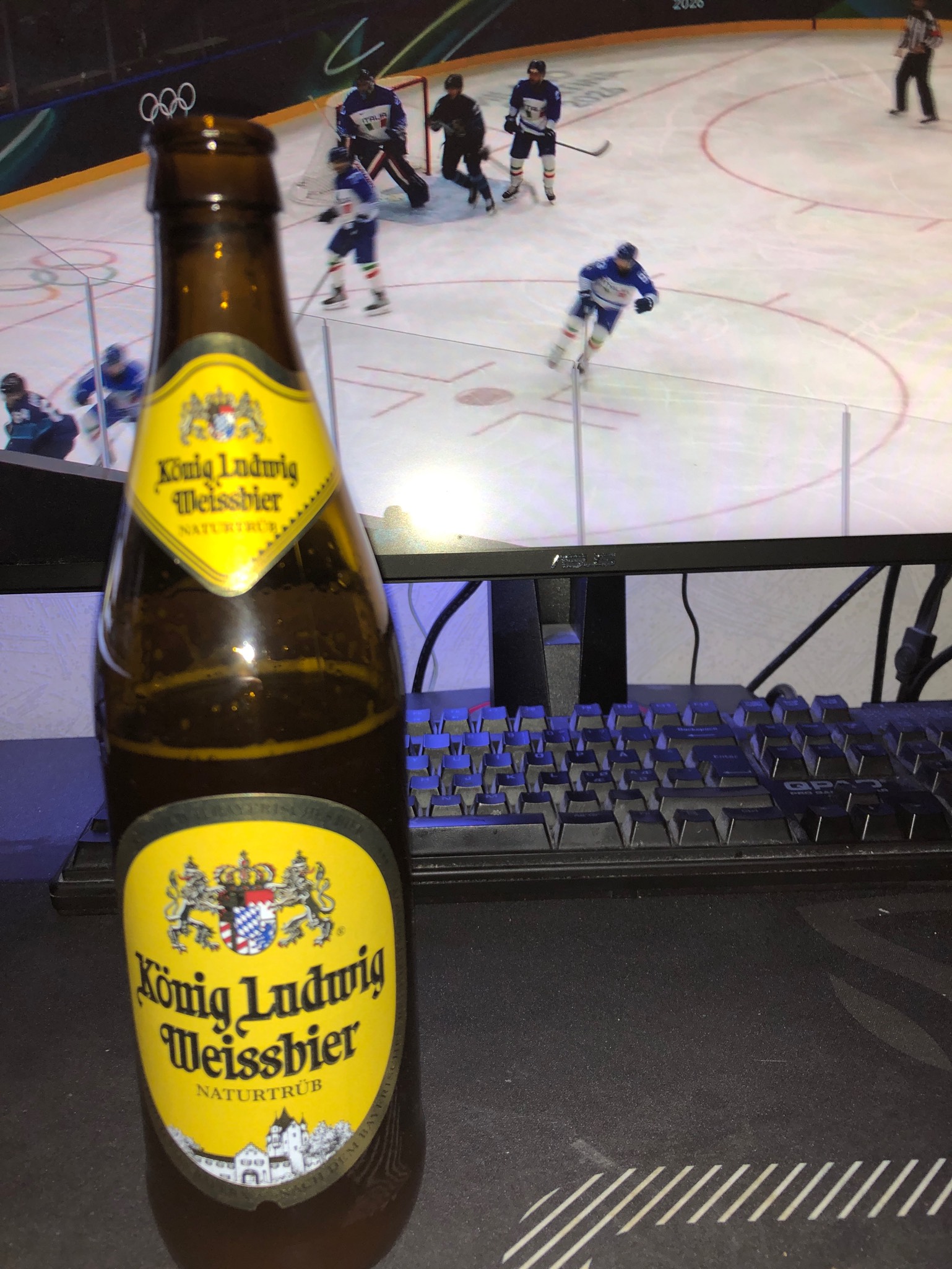 König Ludwig Weissbier Hell, König Ludwig Schlossbrauerei Kaltenberg (Warsteiner)