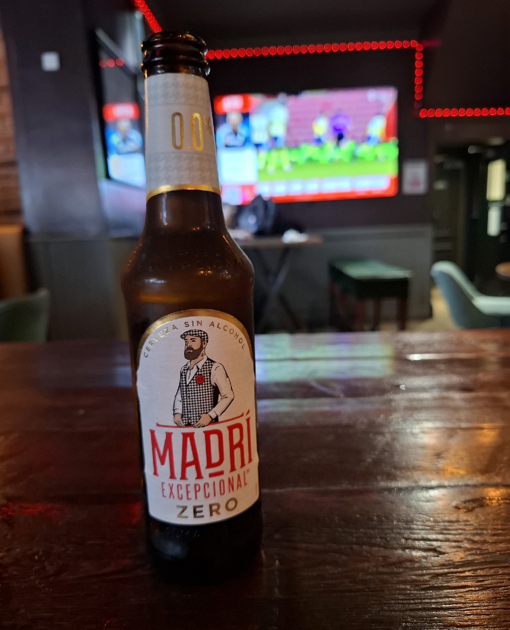 Madrí Excepcional Zero, Cervezas La Sagra (Molson Coors)