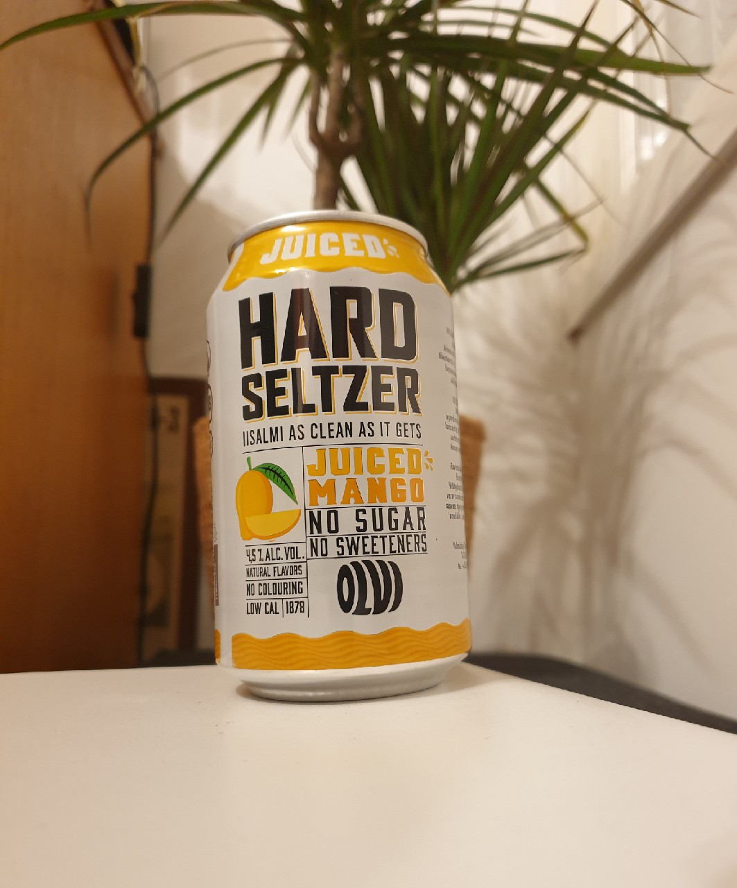 Hard Seltzer Juiced Mango, Finland