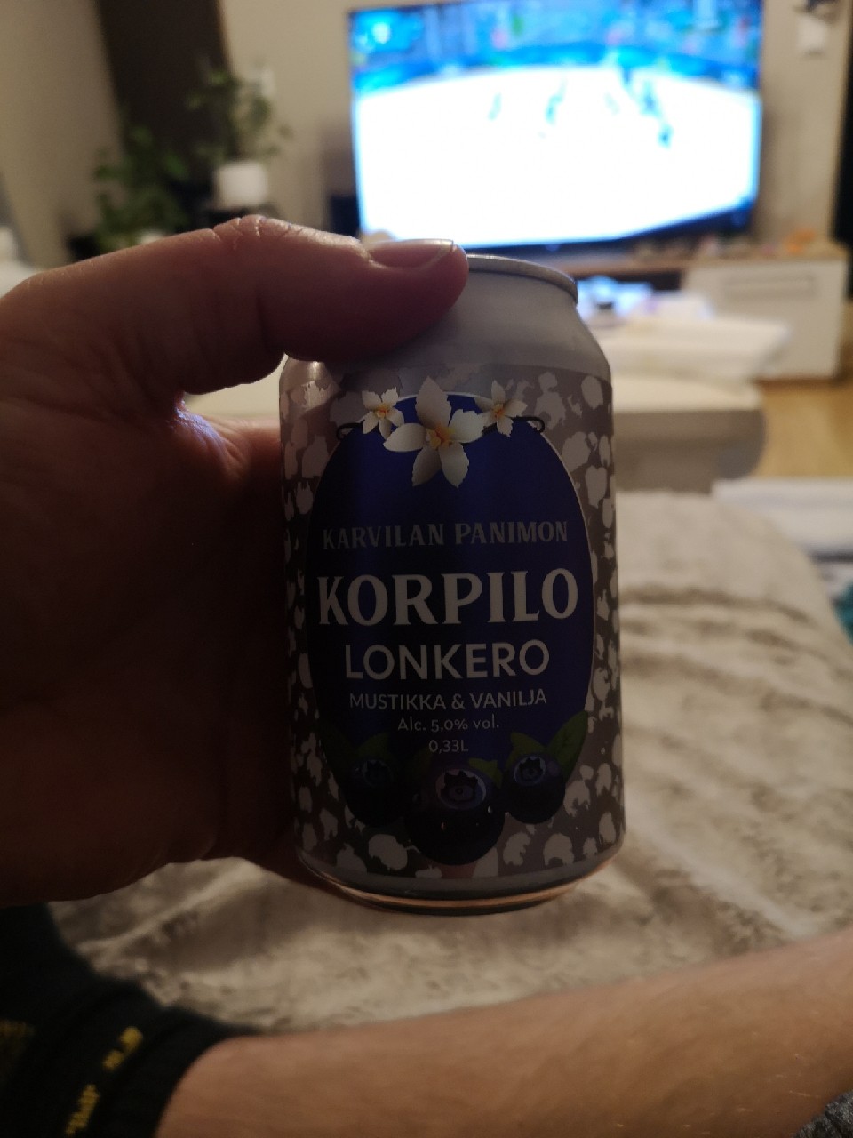 Korpilo Mustikka & Vanilja, Finland