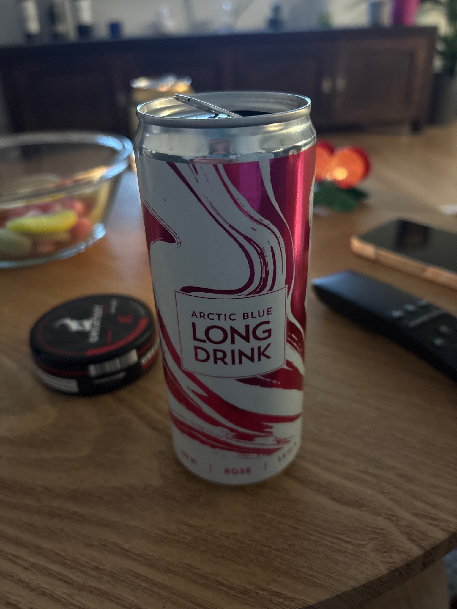 Arctica Blues Long Drink Rose, Arctic Blue Beverages