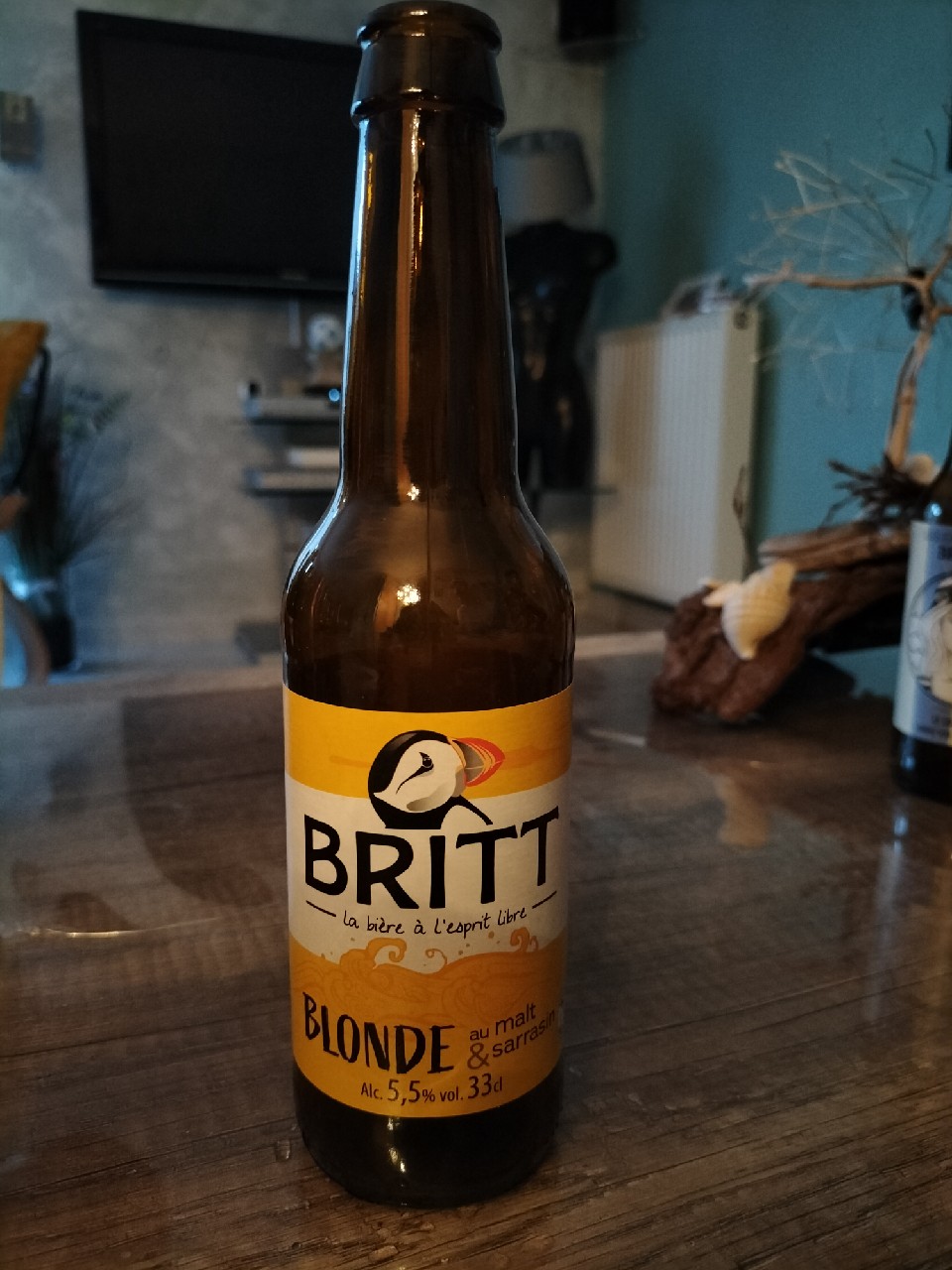 Britt Blonde Au Malt Et Sarrasin, SAS Brasserie De Bretagne (B2B)