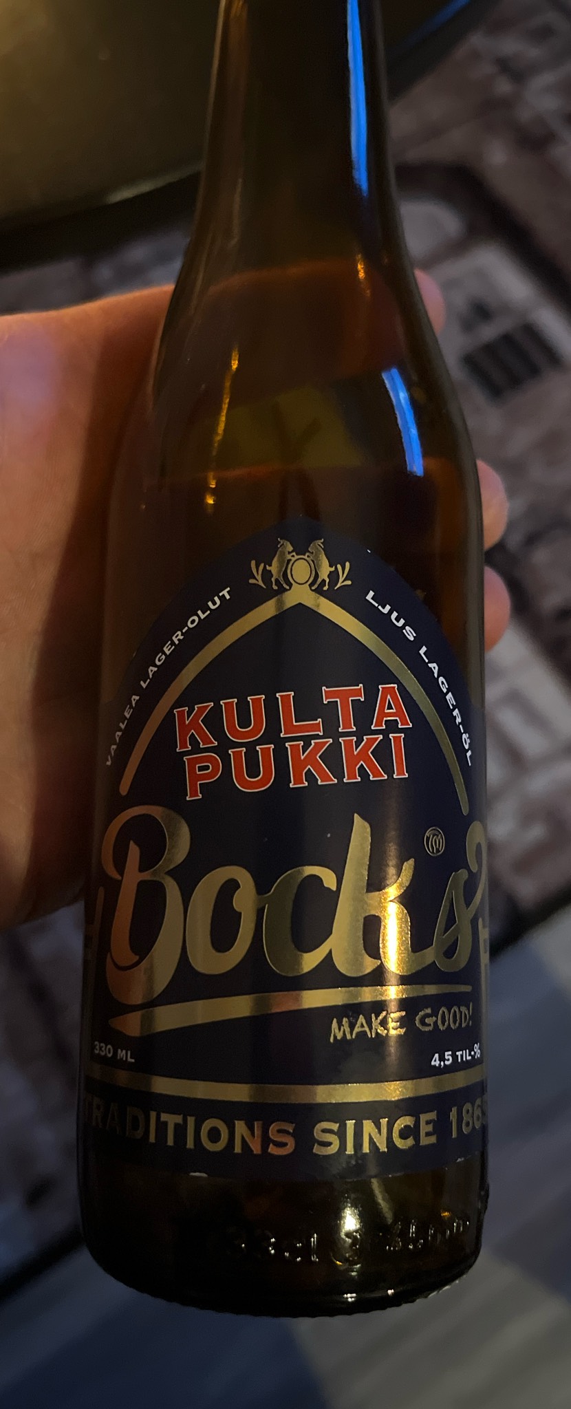 Kultapukki, Bock's Corner Brewery