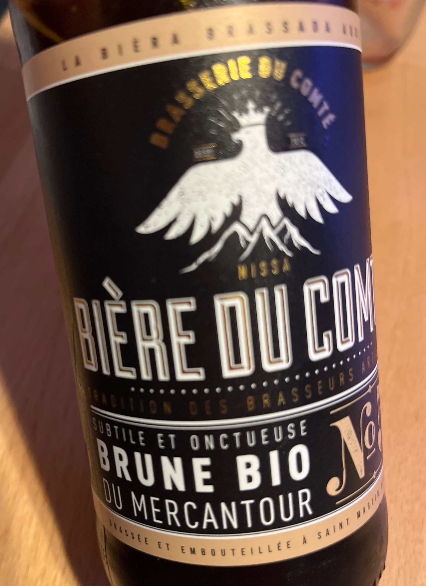 N°5 Brune Bio du Mercantour, Brasserie Du Comté