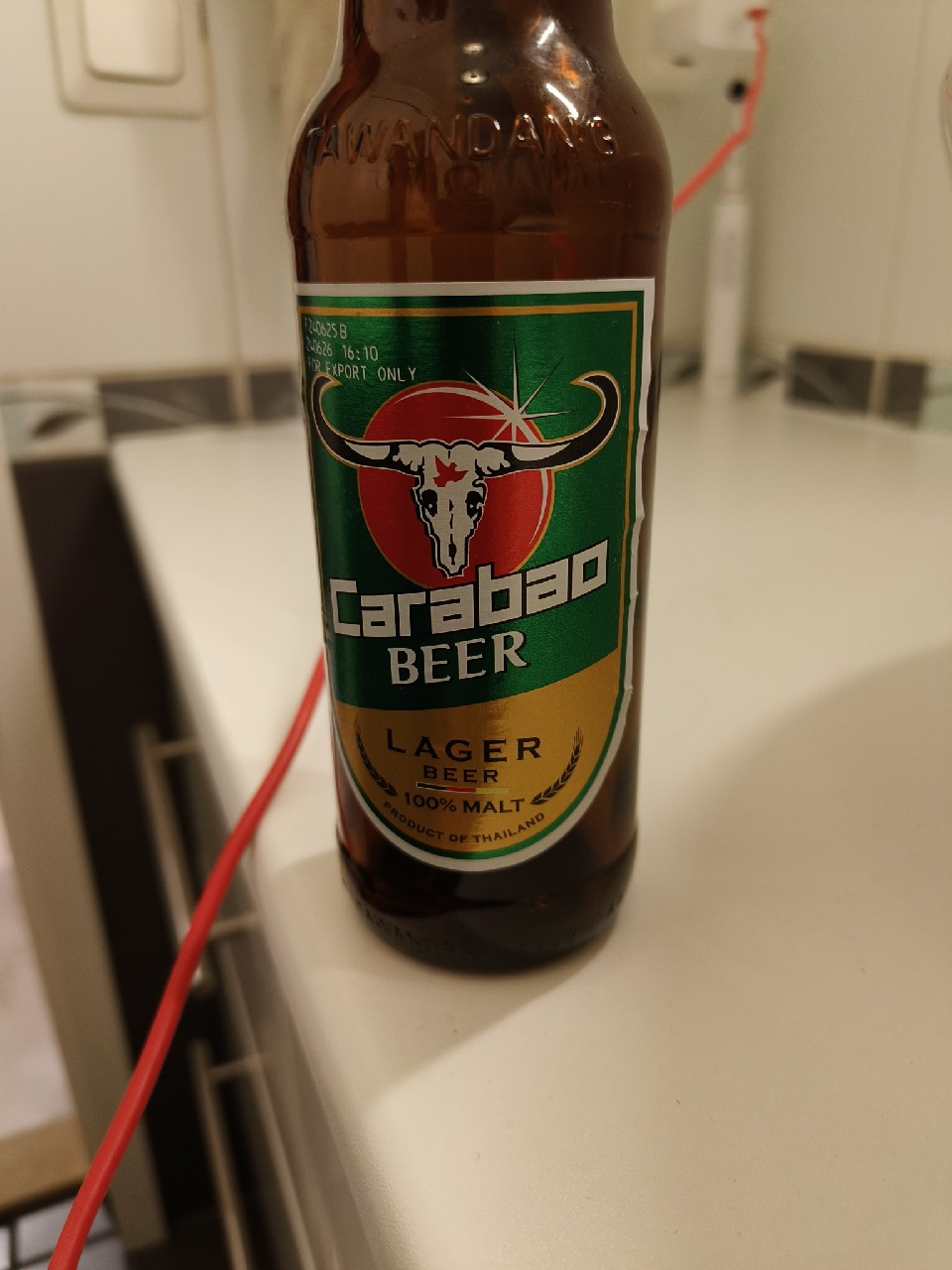 Carabao Lager Beer, Thailand