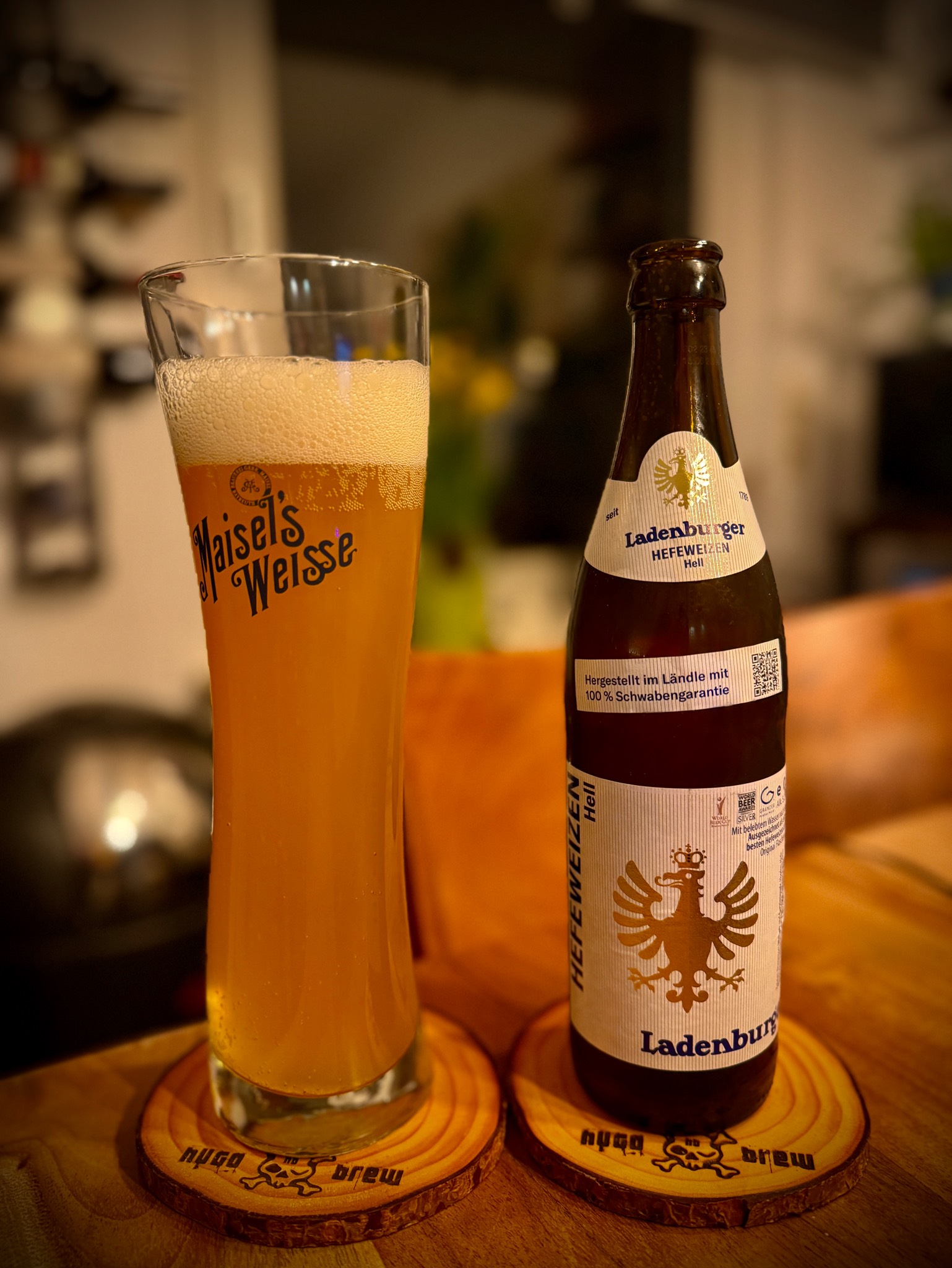Ladenburger Hefeweizen Hell, Brauerei Ladenburger