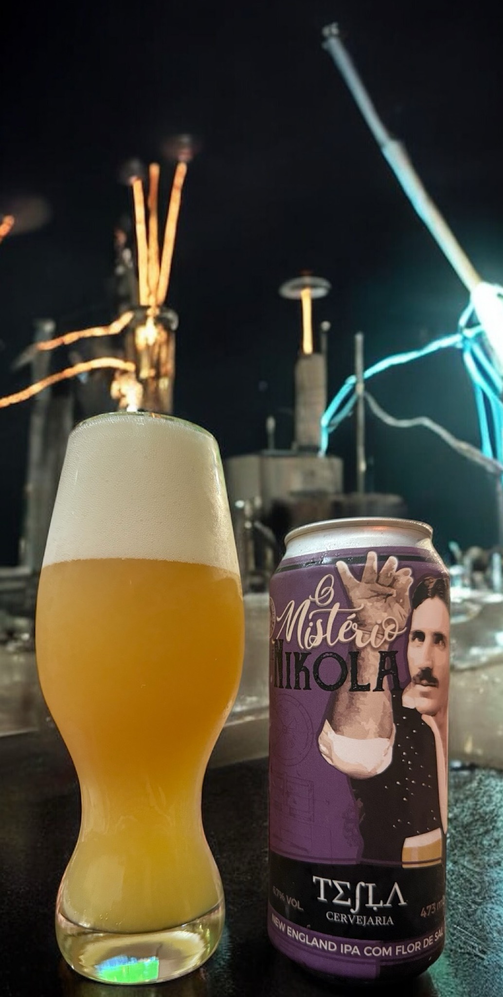 o misterio de nikola, Tesla Cervejaria
