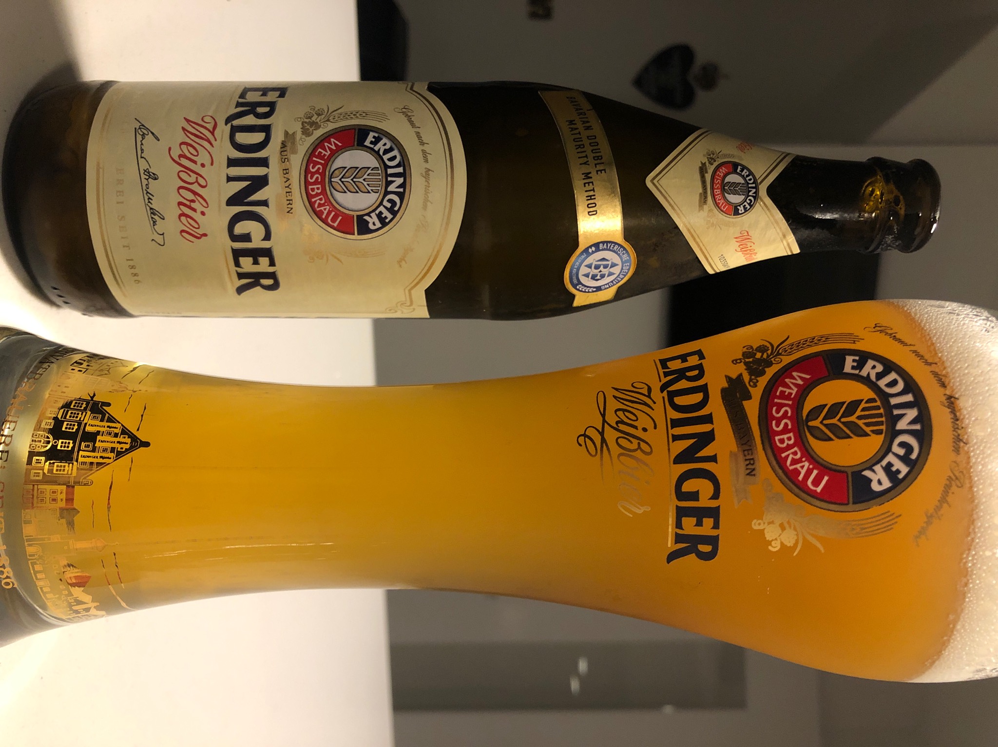 Erdinger Weißbier / Hefe-Weizen, Erdinger Weissbräu