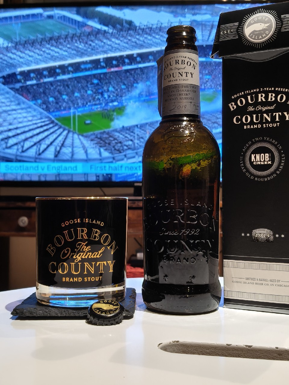 2 Year Reserve Bourbon County Brand Stout (2019), Goose Island Beer Company (AB-InBev)