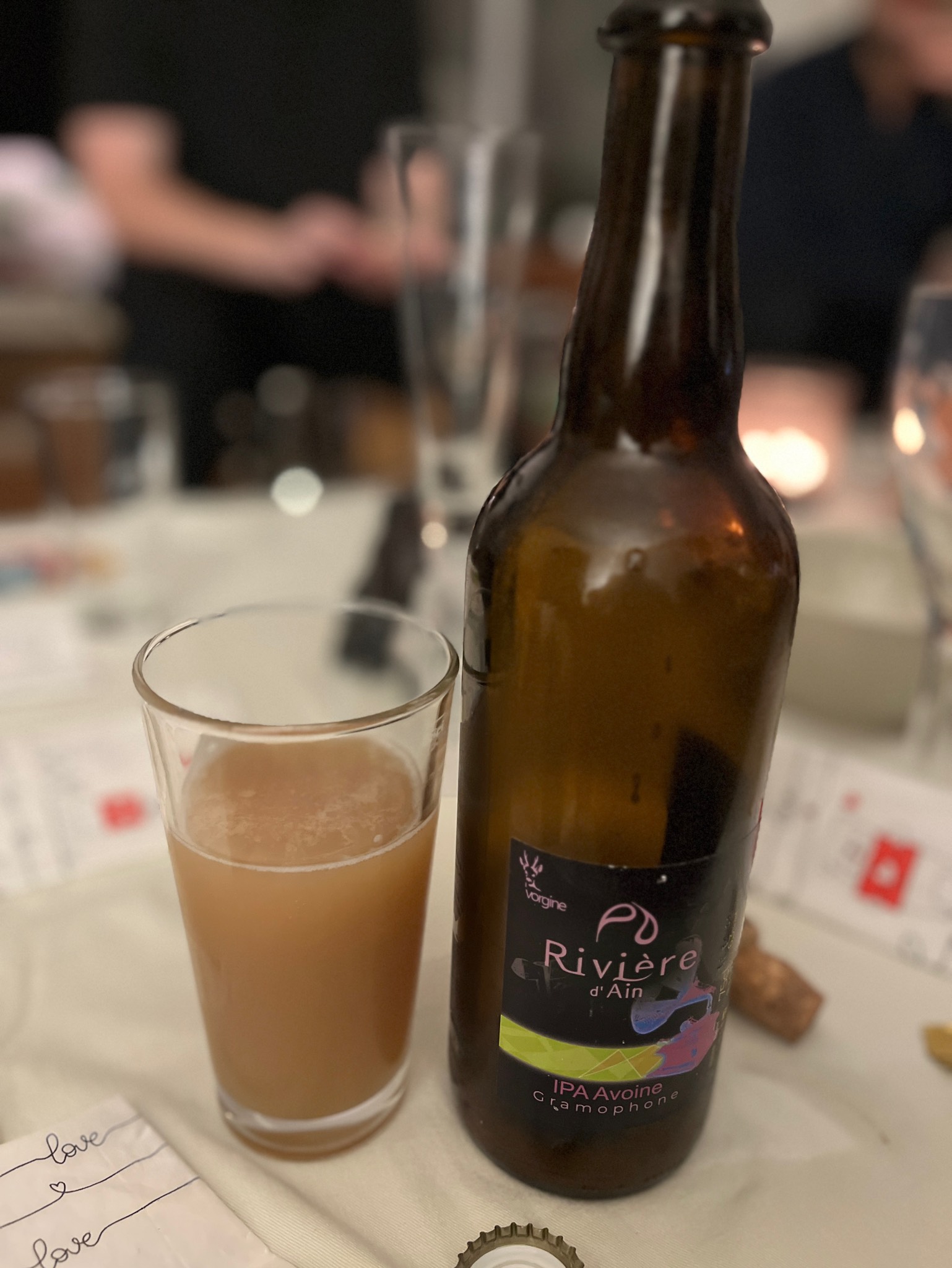 Ipa avoine, Rivière D'Ain (Vorgine)