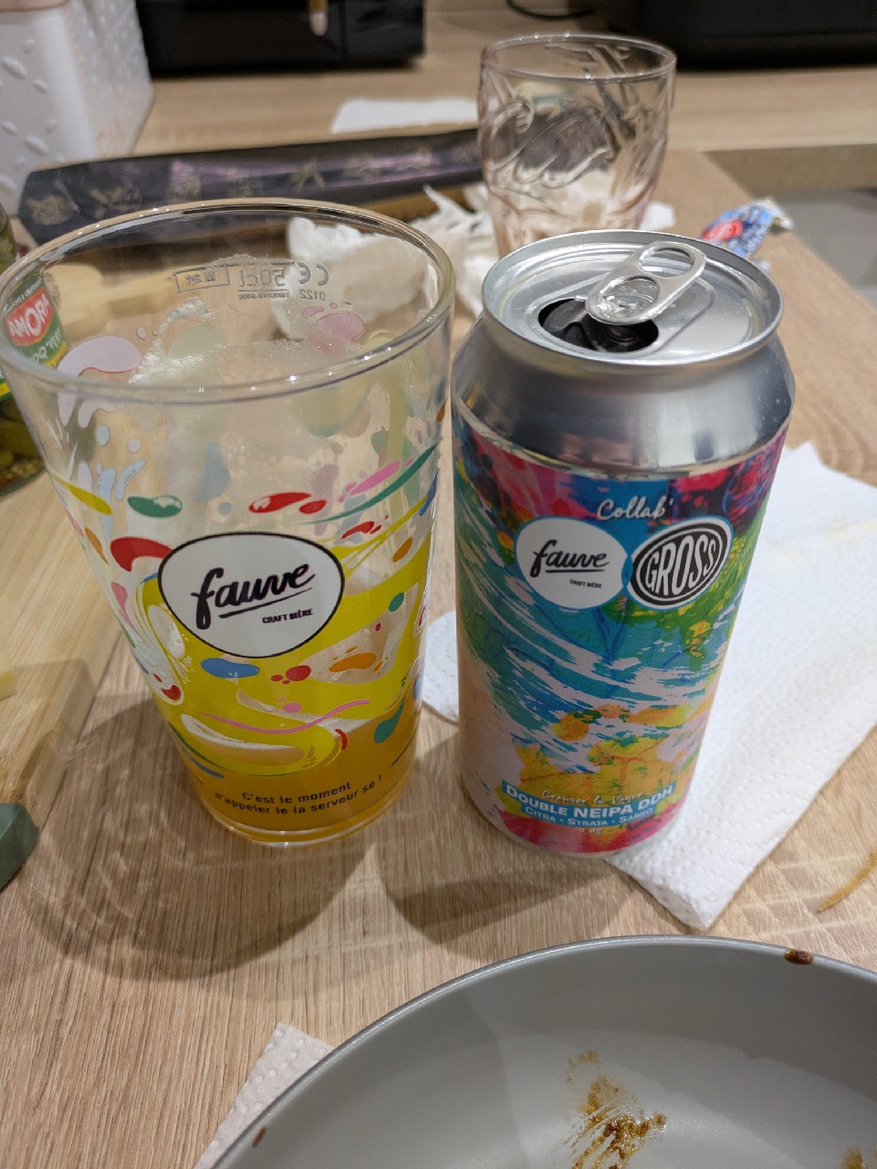 Creuser la vague, Fauve