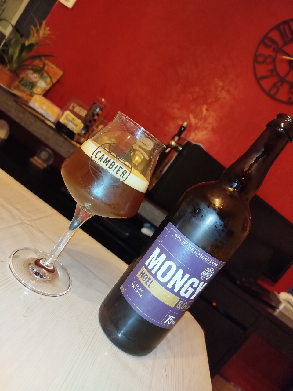 Mongy Noël, Brasserie Cambier