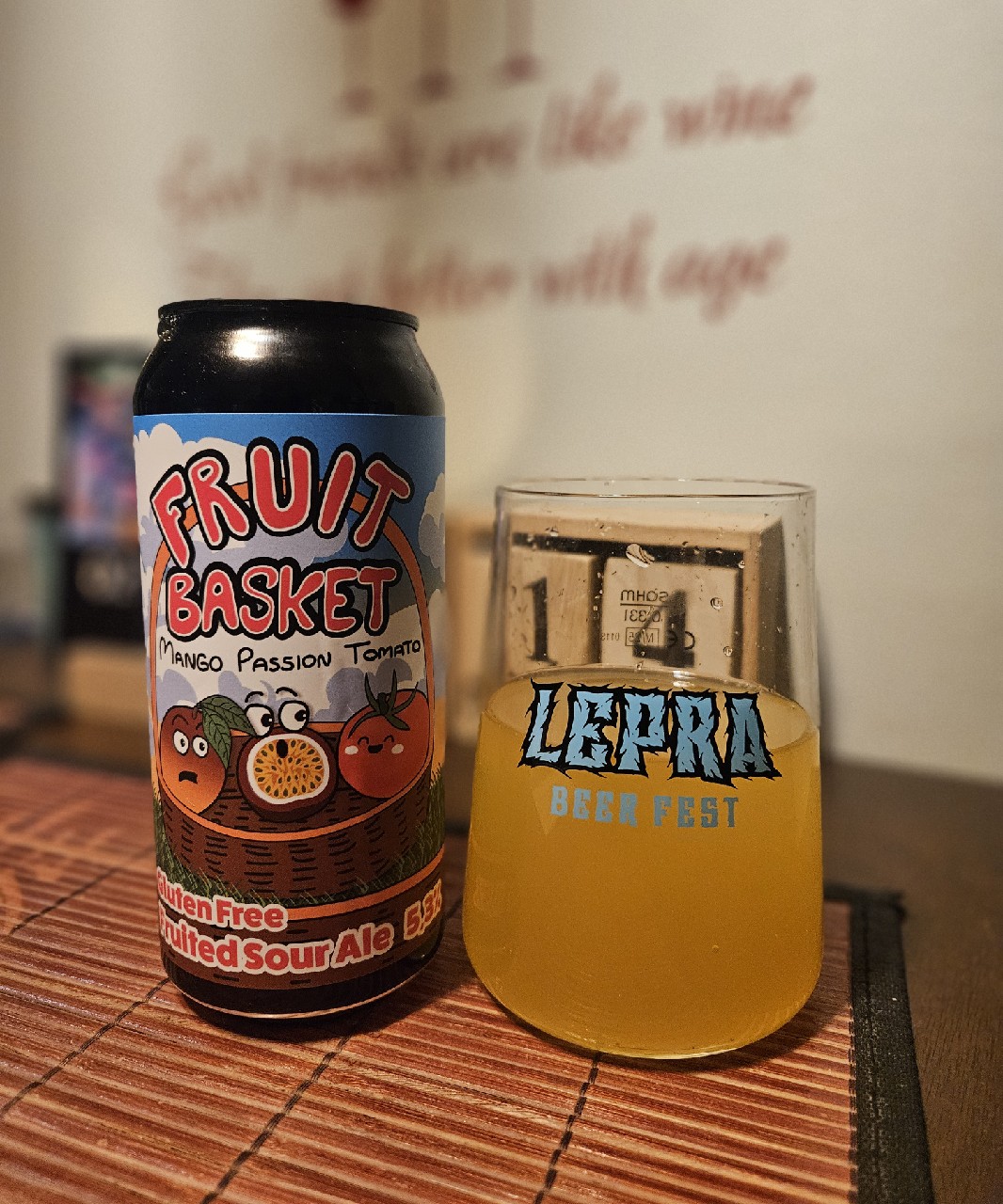 Fruit Basket – Mango-Passion-Tomato, Tired Uncle Brewing Co.