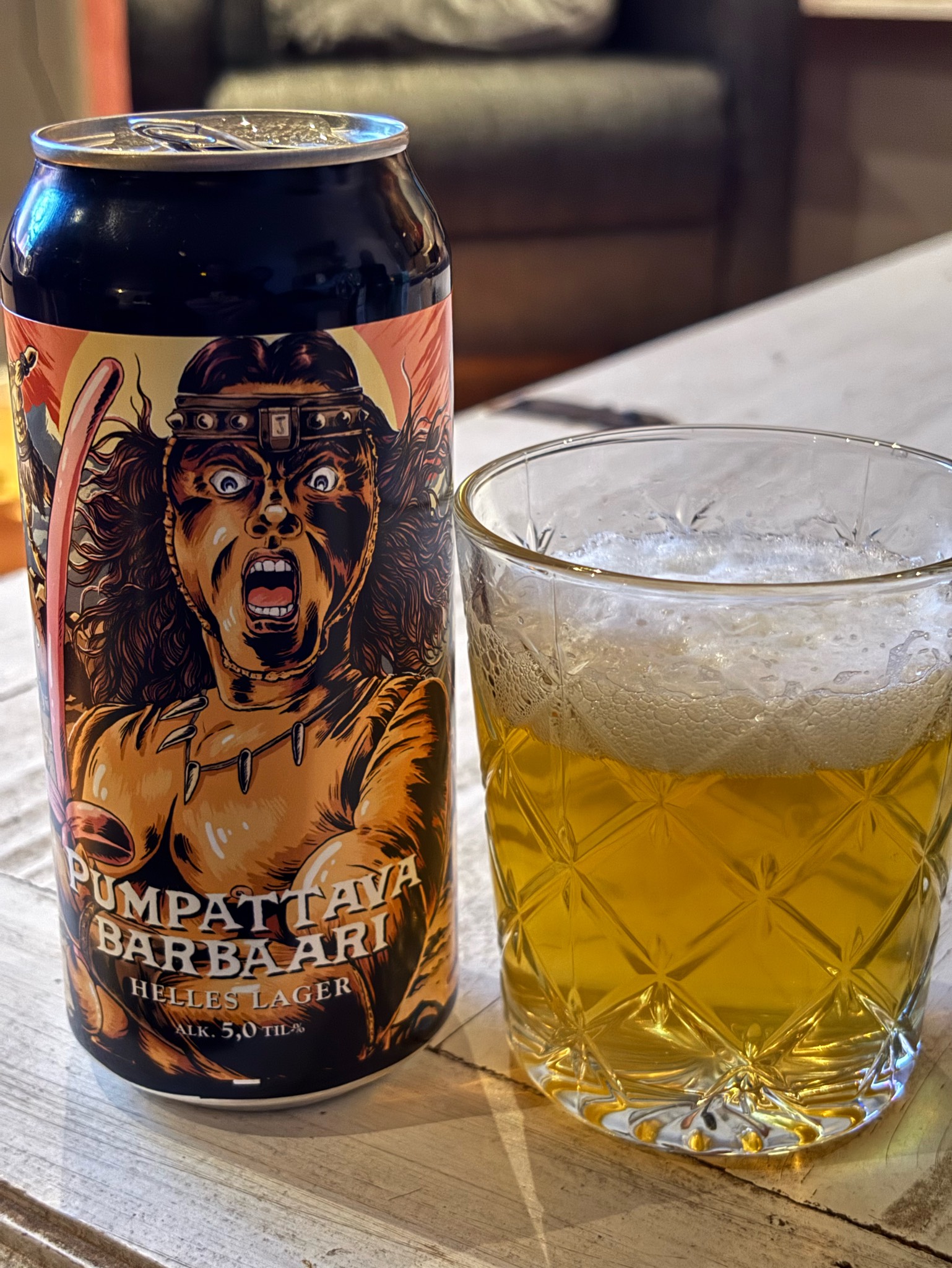 Pumpattava Barbaari, Finland