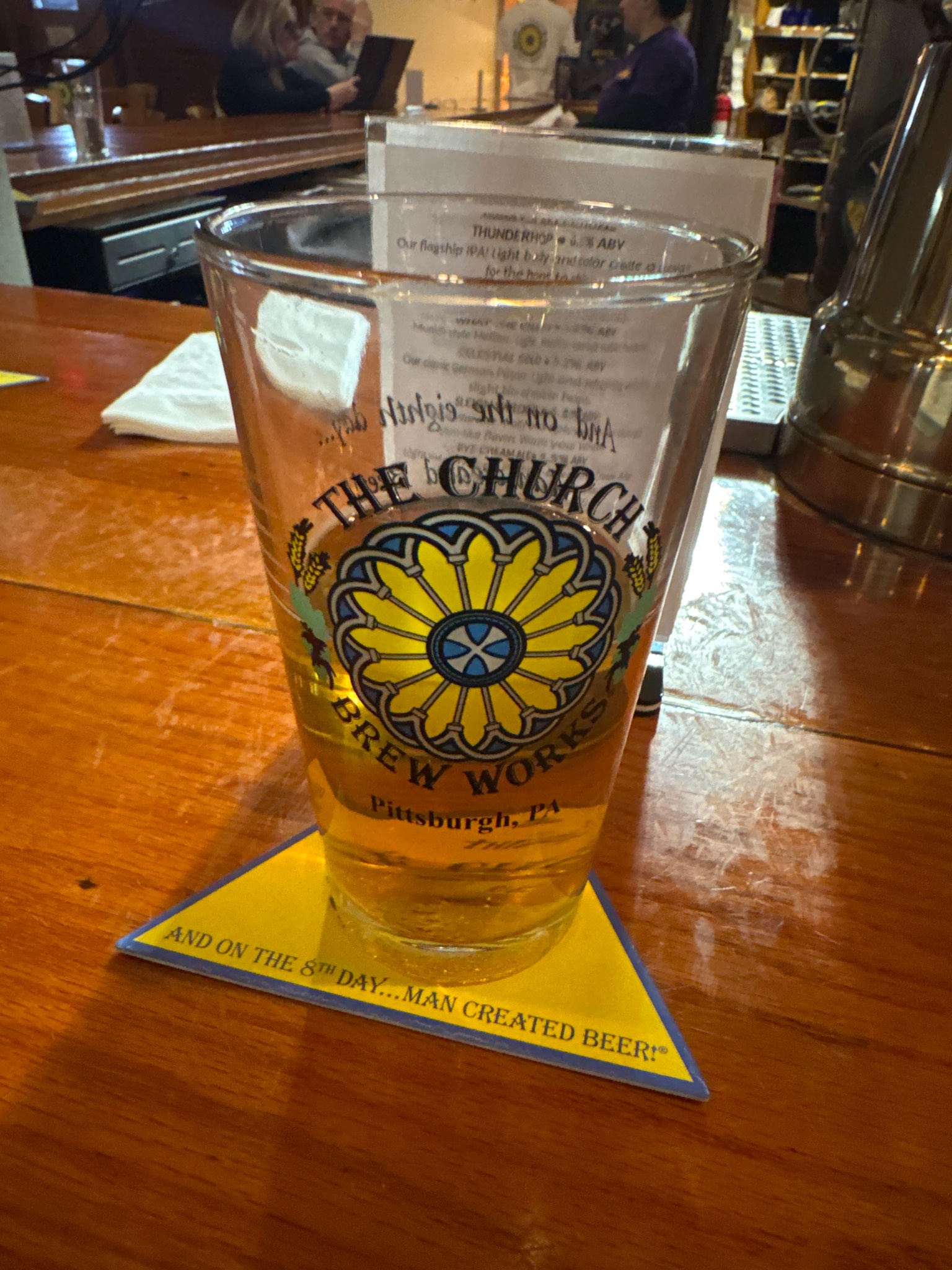 Rye cream ale, Church Brew Works