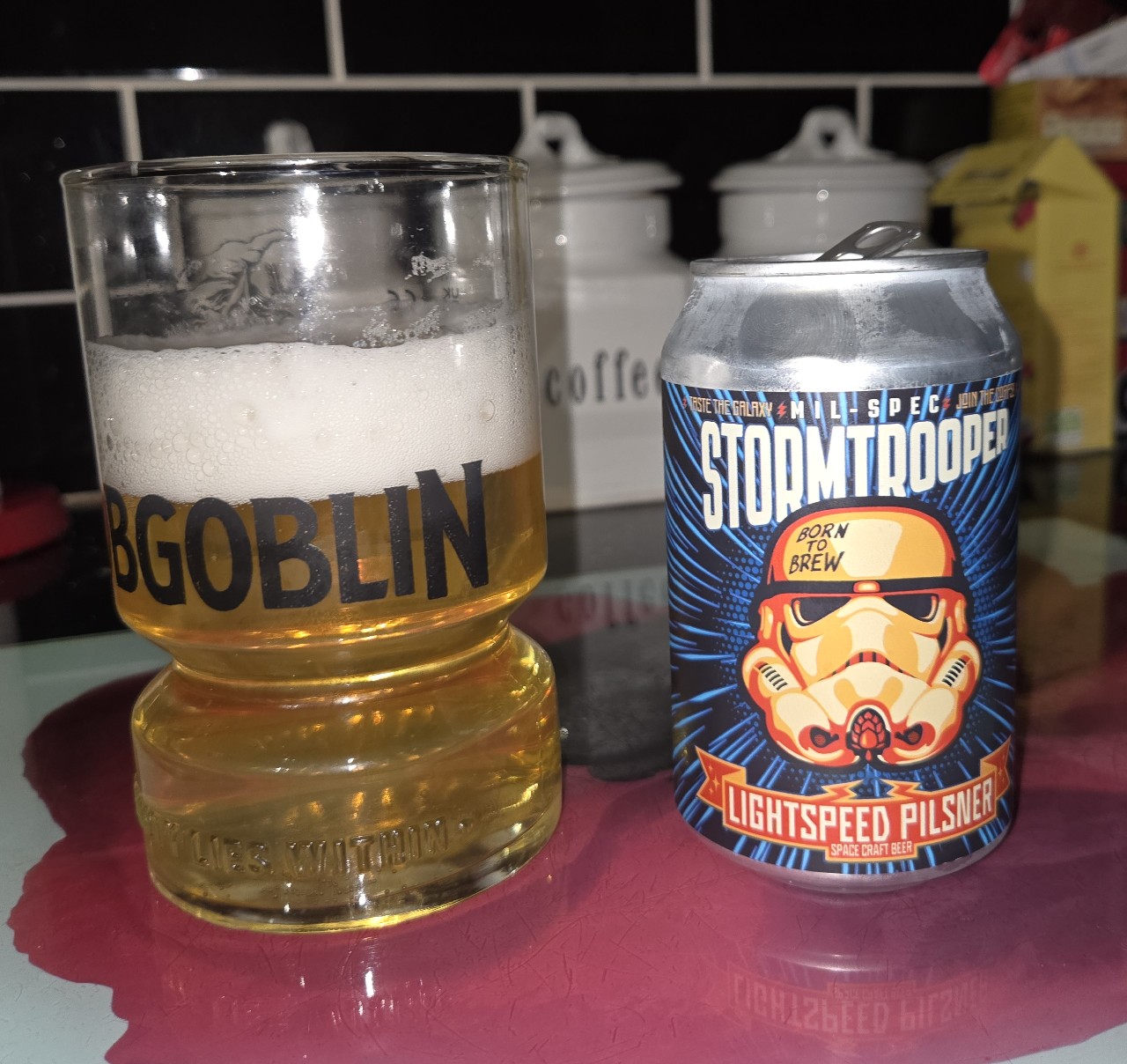 Light2peed Pilsner, Original Stormtrooper Beer