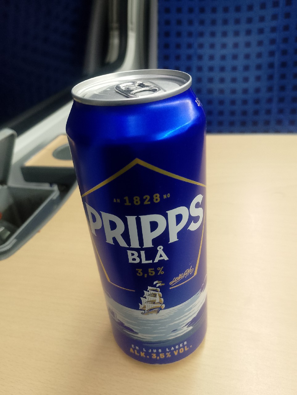 Pripps Blå Pure 3.5 %, Sweden
