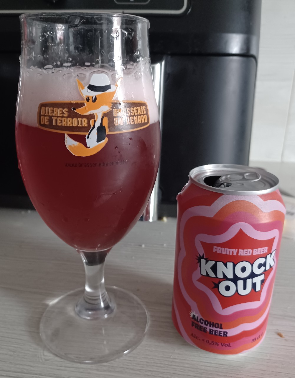 Knock Out Fruity Red, Belgium
