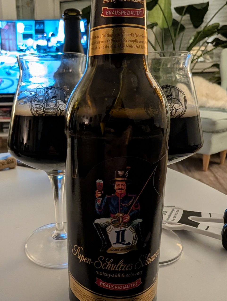 Pupen-Schultzes Schwarzes, Landskron Brauerei